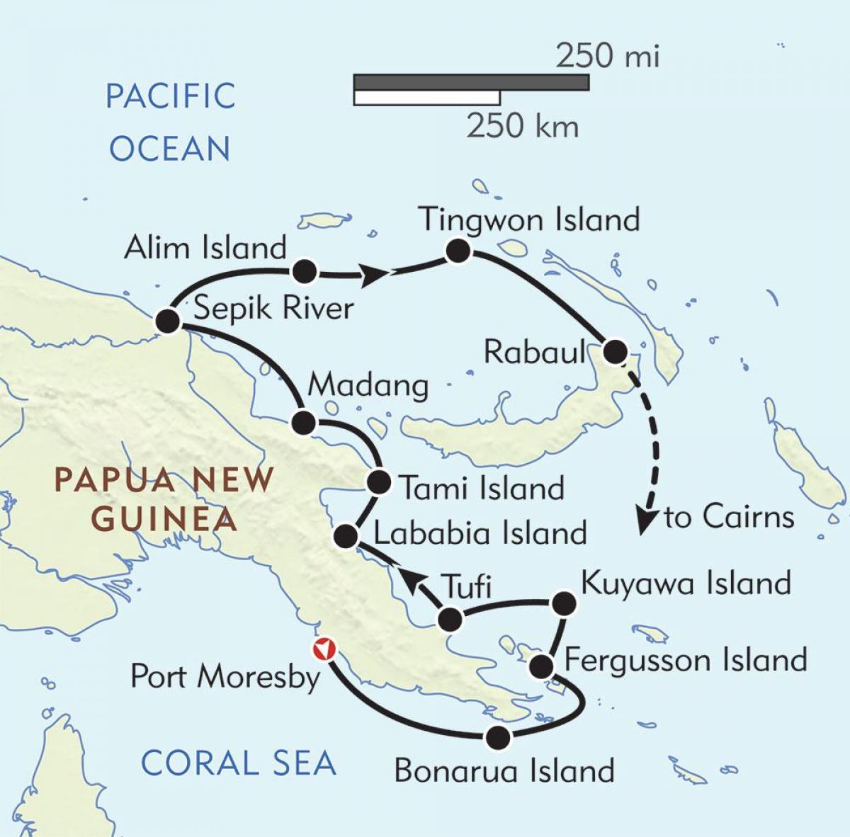 ramani ya rabaul papua new guinea